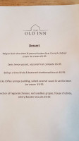 The Old Inn menu