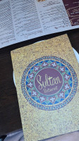 Sultan Turkish menu