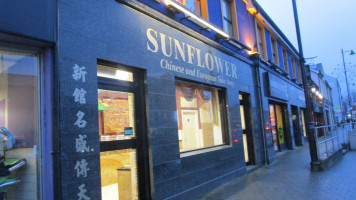 Sunflower Chinese Take-away Sit-in outside