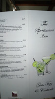 The Sportsmans Inn Ivybridge menu