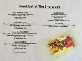 The Sherwood Pub food
