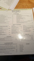 Souter's Inn menu