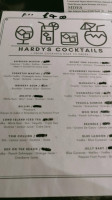 Hardys menu