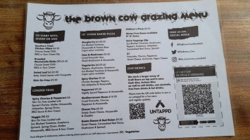 The Brown Cow menu