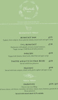 Nourish Of Teignmouth menu