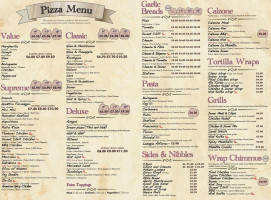 La Mazette Pizza Grill menu