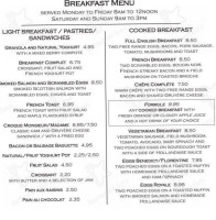 Cote Brasserie Teddington menu