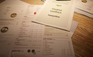 Wagamama menu