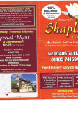 Shapla Indian food