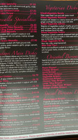 Tamarind Restaurant Bar Tredegar menu