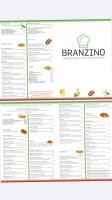 Zio Italian menu