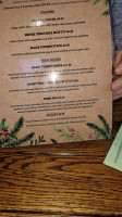The Fox Inn menu
