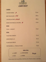 The Blue Boar Pub And Tearoom menu