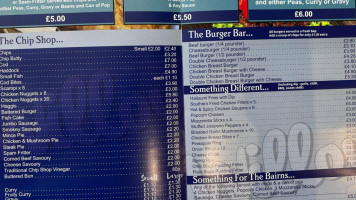 Willow Chippy menu