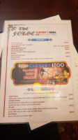 The Old Forge Inn menu