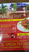 Peking Inn menu