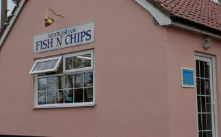 Mendlesham Fish Chip Shop inside