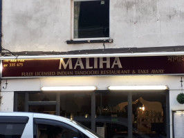 Maliha Indian Cuisine Take Away outside