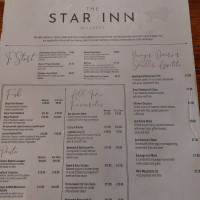 Star Inn Willerby menu