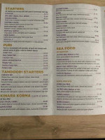 Kinara Indian Cuisine menu