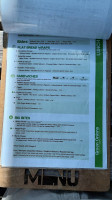 Green Onions Cafe menu