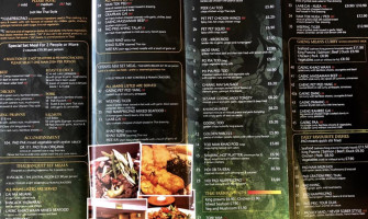 Suwanna Thai menu