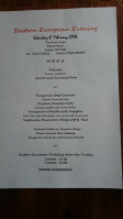 The Bruce Arms Pub And Campsite menu