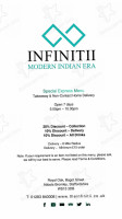 Indian Spice menu