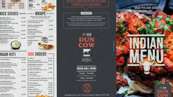 The New Dun Cow And Grill food