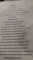 The Queen Victoria Inn menu