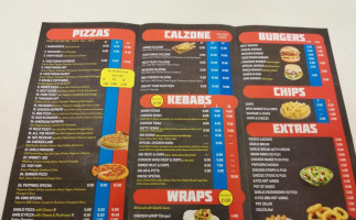 Peppinos Pizza menu