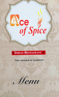 Ace Of Spice menu