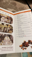 Taj Brasserie menu