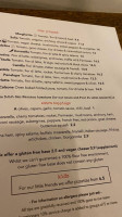 Cantina 41 menu