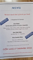 Chilliesweymouth menu