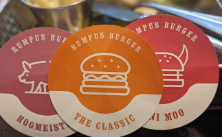 Rumpus Burger food