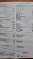 The Raj Indian Bar And Restaurant menu