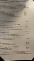 Wykham Arms menu