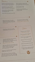 The George Townhouse menu