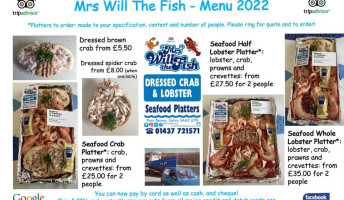Mrs Will The Fish Seafood Take Away food