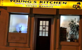 Young's Kitchen Shotts outside