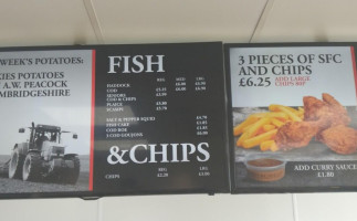 Churchill's Fish Chips food