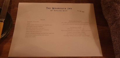 The Moorcock Inn food