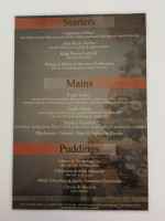 The Courtyard Bistro menu