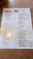 The Bowd Inn, Sidmouth menu