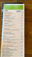 Beefeater Weymouth menu