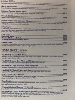 Marina Fish And Chips And Takeaway menu