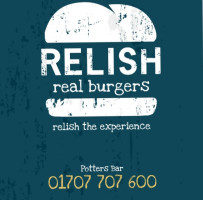 Relish Real Burgers inside