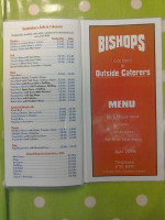 Bishops Cafe Bistro menu