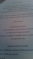 Antica Trattoria Gianna menu